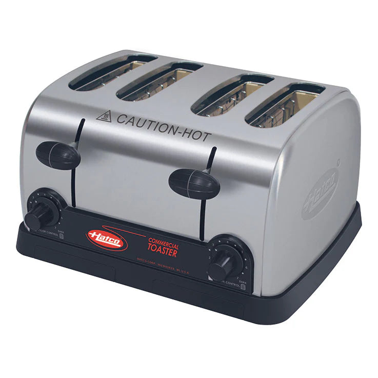 Hatco TPT-120 Stainless Steel Pop-Up Toaster with Removable Crumb Tray
