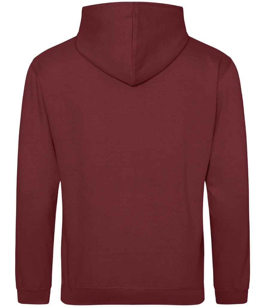 AWDis College Hoodie Red Hot Chilli