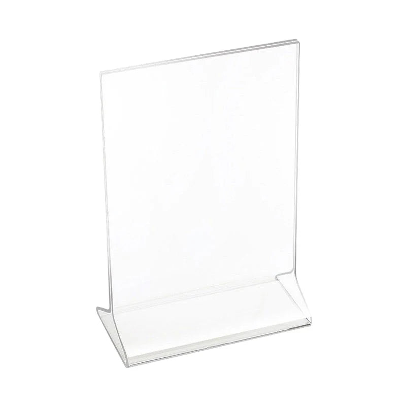 Cal-Mil 521 Classic Standard Tabletop Cardholder, Clear, 4.25 x 5.5