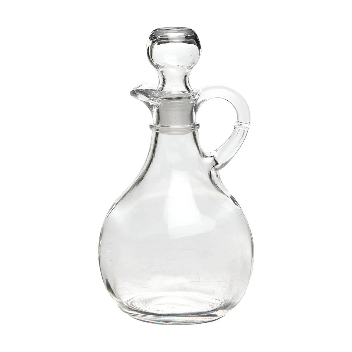 Anchor Hocking 980R Presence Oil / Vinegar Glass Cruet w/ Stopper, 10 oz.