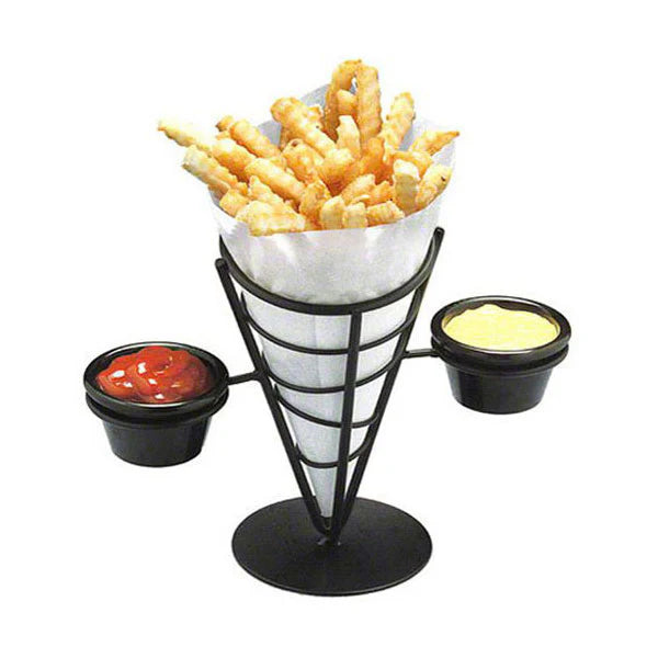 American Metalcraft FBC92 Ironworks Conical French Fry Basket, 9-3/8