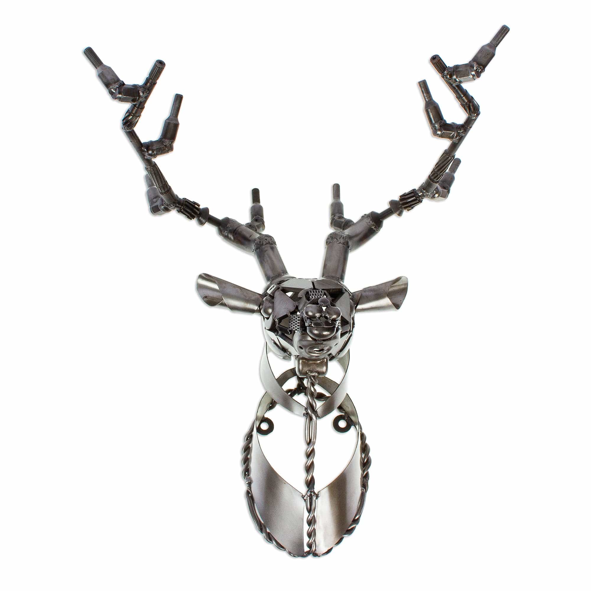 Eco-Friendly Deer Wall Sculpture